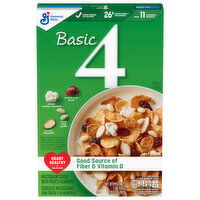 Basic 4 Cereal, with Fruit & Almonds, Multigrain - 19.8 Ounce 