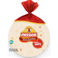 Mission Tortillas, Flour, Fajita - 20 Each 