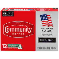 Community Coffee American Classic Medium Roast Coffee Single-Serve Cups - 4.5 Ounce