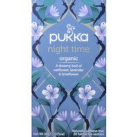 Pukka Herbal Tea, Organic, Night Time, Sachets - 20 Each 