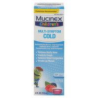 Mucinex Multi-Symptom Cold, Very Berry, Liquid - 4 Fluid ounce 