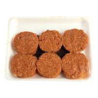 Fresh Seasoned Premium Beef Patties - 1.67 Pound 