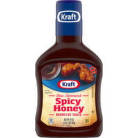 Kraft Slow-Simmered Spicy Honey Barbecue Sauce - 18 Ounce 