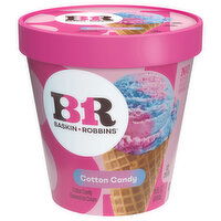 Baskin Robbins Ice Cream, Cotton Candy - 14 Fluid ounce 