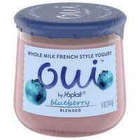 Oui Yogurt, Blueberry, Blended - 5 Ounce 