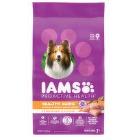 IAMS Dog Food, Super Premium, Chicken & Whole Grain Recipe, Healthy Aging, Mature 7+