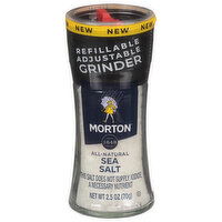 Morton Sea Salt, Grinder - 2.5 Ounce 