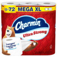 Charmin Bathroom Tissue, Mega Rolls, 2-Ply - 12 Each 