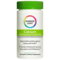 Rainbow Light Calcium, Tablets - 90 Each 