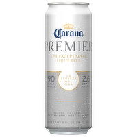 Corona Premier Beer, Light - 24 Fluid ounce 