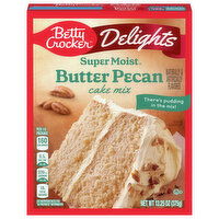 Betty Crocker Cake Mix, Butter Pecan, Delights