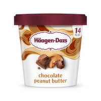 Haagen-Dazs Chocolate Peanut Butter Ice Cream - 14 Fluid Ounce