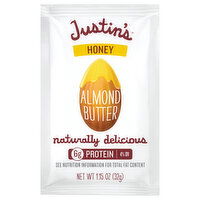 Justin's Almond Butter, Honey - 1.15 Ounce 