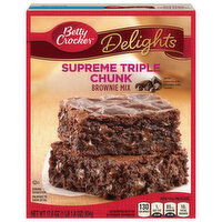 Betty Crocker Brownie Mix, Supreme Triple Chunk