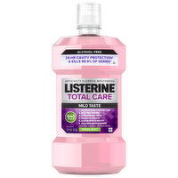 Listerine Alcohol Free Anticavity Fluoride Fresh Mint Mouthwash - 33.8 Fluid Ounce