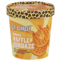 Dr. Bombay Ice Cream, Syrupy Waffle Sundaze - 1 Pint 