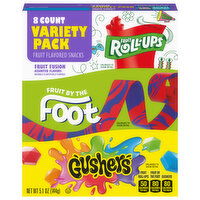 General Mills Fruit Fusion Assorted Flavors Fruit Flavored Snacks Variety Pack - 8 Each