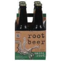 Maine Root Root Beer, Non-Alcoholic - 4 Each 