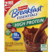 Carnation Nutritional Drink Mix, High Protein, Rich Milk Chocolate