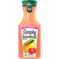 Simply  Lemonade With Raspberry, All Natural Non-Gmo - 52 Fluid ounce 