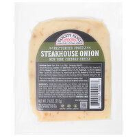 Yancey's Fancy Cheese, Cheddar, New York, Steakhouse Onion - 7.6 Ounce 