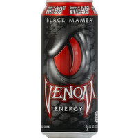 Venom Energy Drink, Black Mamba - 16 Ounce 