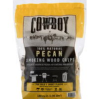 Cowboy Smoking Wood Chips, Pecan - 1 Each 