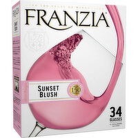 Franzia Sunset Blush House Favorites Blend Rose Wine Box, 5.0 L     - 5 Litre 