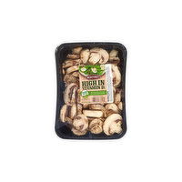 Fresh Mushrooms, Prewashed, Sliced - 16 Ounce 