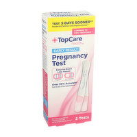 Topcare Early Result Pregnancy Test - 2 Each 