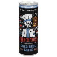 Bones Coffee Company Cold Brew Latte, French Toast - 11 Fluid ounce 