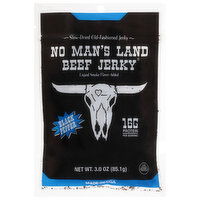 No Man's Land Beef Jerky, Black Pepper - 3 Ounce 