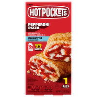 Hot Pockets Sandwich, Pepperoni Pizza, Seasoned Crust, Italian Style - 1 Each