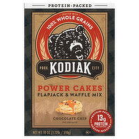 Kodiak Flapjack & Waffle Mix, Chocolate Chip - 18 Ounce 