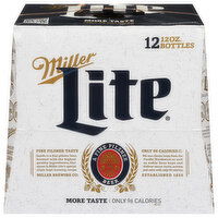 Miller Lite Beer, Pilsner - 12 Each 