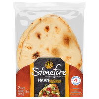 Stonefire Naan, Original, 2 Pack - 2 Each 