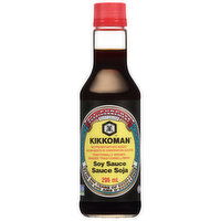 Kikkoman Soy Sauce, All Purpose - 10 Fluid ounce 