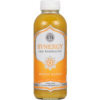 GT's Raw Kombucha, Mystic Mango - 16 Fluid ounce 