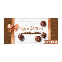 Russell Stover Assorted Milk Chocolate Gift Box, 9.4 oz. - 16 Each 