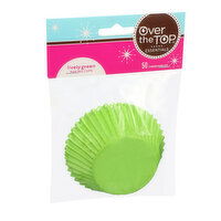 Over The Top Baking Cups Lively Green - 50 Each