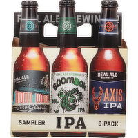 Real Ale Brewing Co Beer, IPA, Sampler, 6-Pack - 6 Each 