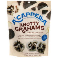 A'Cappella Knotty Grahams, Cookies 'n Cream - 4.5 Ounce 