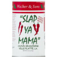 Slap Ya Mama Cajun Seasoning, White Pepper Blend - 8 Ounce 