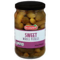 Brookshire's Sweet Whole Pickles - 24 Ounce 