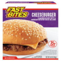 Fast Bites Cheeseburger - 4.6 Ounce 