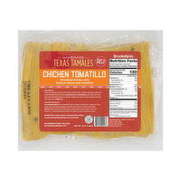 Fresh Texas Tamales Chicken Tomatillo  - 6 Each 