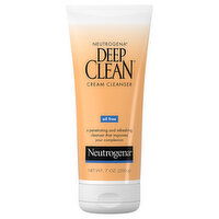 Neutrogena Cream Cleanser, Oil Free - 7 Ounce 