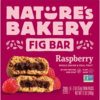 Nature's Bakery Raspberry Fig Bar Twin Packs - 6 Each