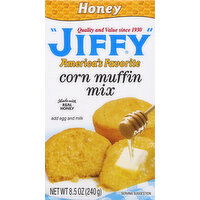 Jiffy Corn Muffin Mix, Honey - 8.5 Ounce 