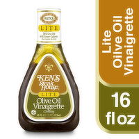 Ken's Steak House Dressing, Lite, Olive Oil Vinaigrette